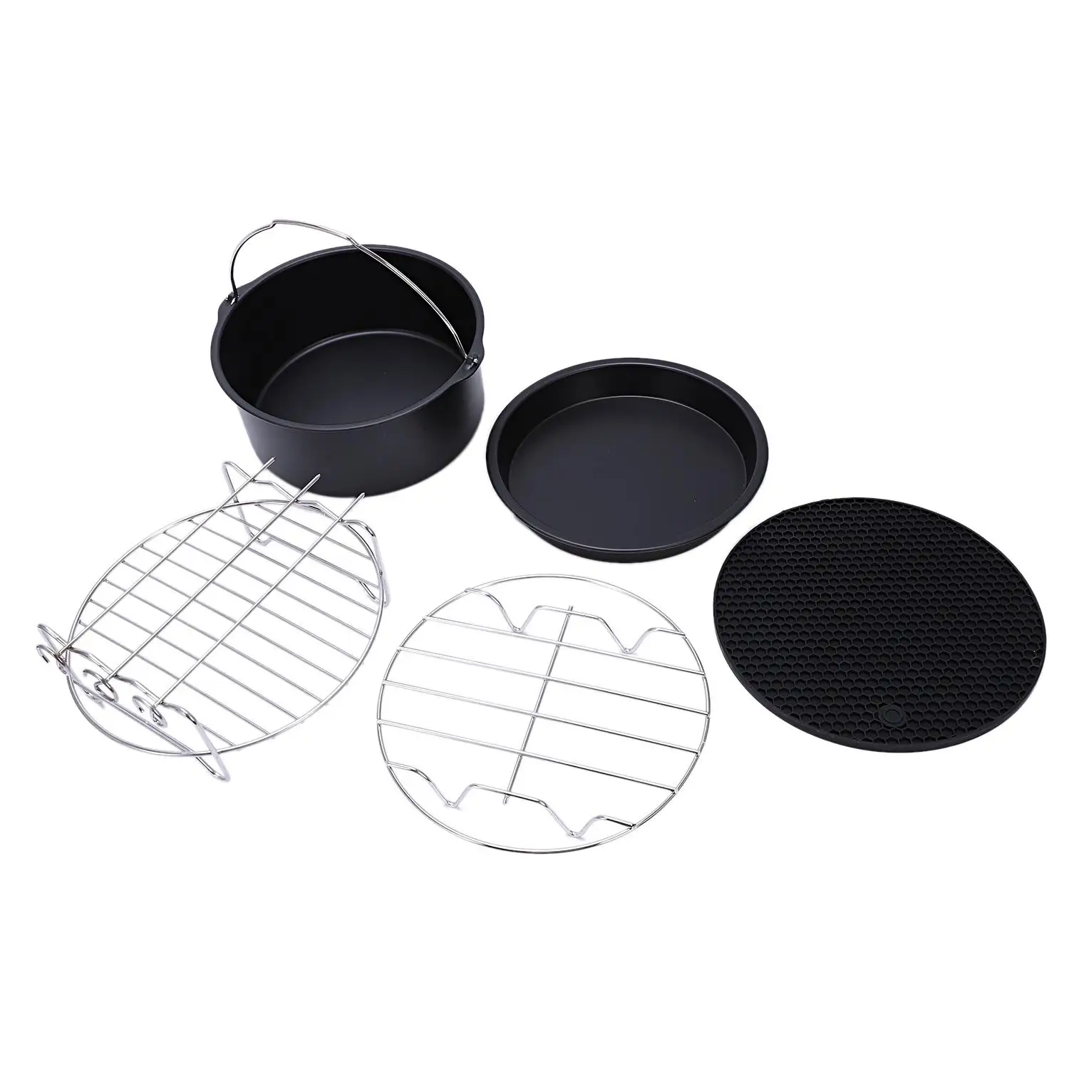 NEW-Air Fryer Accessories for Gowise Phillips and Cozyna or More Brand, Match all 3.7QT-5.3QT-5.8QT, Deep Fryers Universal Set
NEW-Air Fryer Accessories for Gowise Phillips and Cozyna or More Brand, Match all 3.7QT-5.3QT-5.8QT, Deep Fryers Universal Set