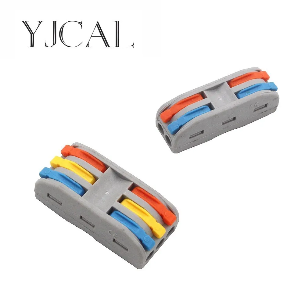 New Color Wago Type Wire Connector SPL-2 10PCS Cage Spring Universal Docking Fast Wiring Conductors Insulation Terminal Block
New Color Wago Type Wire Connector SPL-2 10PCS Cage Spring Universal Docking Fast Wiring Conductors Insulation Terminal Block