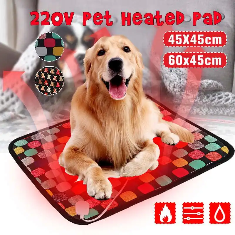 3-Mode Pet Dog Cat Waterproof Electric Heating Pad Body Winter Warmer Mat Bed Blanket Animals Bed Heater Accessories Random sent
3-Mode Pet Dog Cat Waterproof Electric Heating Pad Body Winter Warmer Mat Bed Blanket Animals Bed Heater Accessories Random sent
