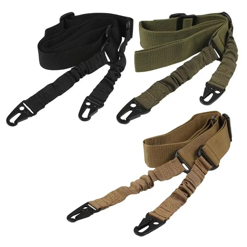 Two Point Adjustable Nylon Rope Sling Dual Bungee Mutifunction Strap Snap Hook Outdoor Sports Climbing Hunting Accessories
Two Point Adjustable Nylon Rope Sling Dual Bungee Mutifunction Strap Snap Hook Outdoor Sports Climbing Hunting Accessories