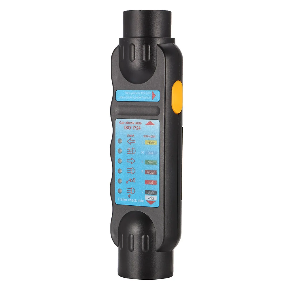 12V Vehicle Car Trailer Tester 7/13 Pin Towing Light Cable Circuit Plug Socket with 2 Adapters Electrics Diagnostic Tools
12V Vehicle Car Trailer Tester 7/13 Pin Towing Light Cable Circuit Plug Socket with 2 Adapters Electrics Diagnostic Tools