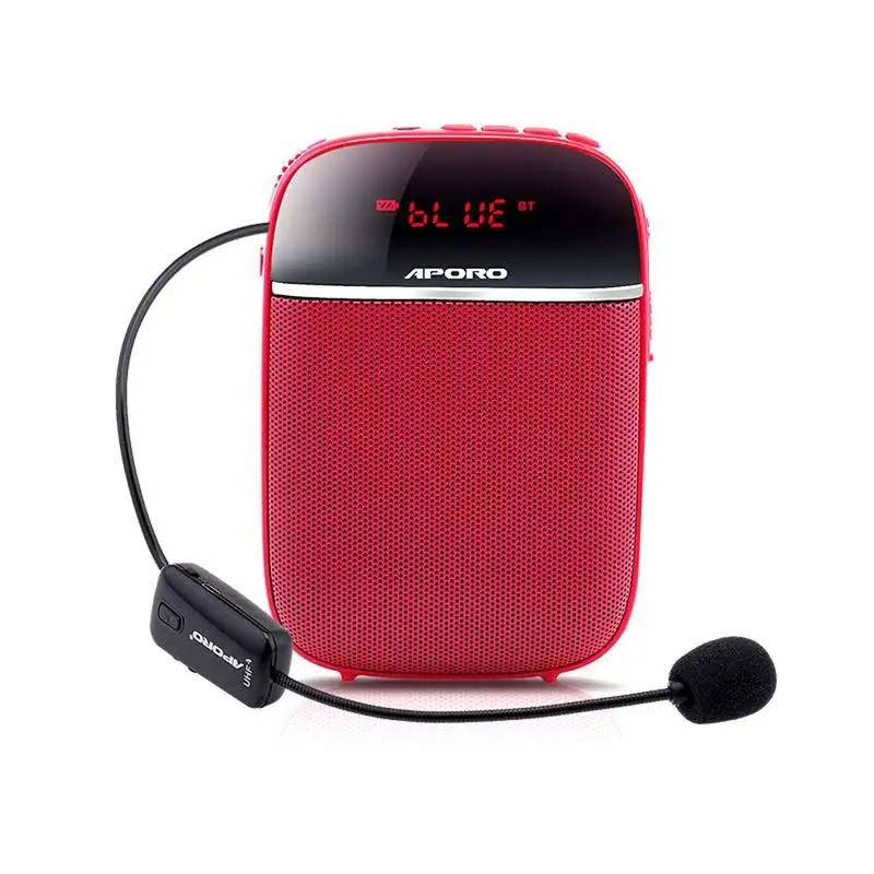 2018 Voice Amplifier Wireless Portable Speaker Bluetooth Small Microphone Teacher Guide Headset Mini Waist Hanging For APORO T2
2018 Voice Amplifier Wireless Portable Speaker Bluetooth Small Microphone Teacher Guide Headset Mini Waist Hanging For APORO T2