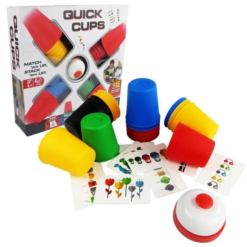 30pcs/set Classic Card Games Puzzle Toys for Children Speed Cups Cards Party Challenge Quick Cups Game Family Kids Board Games
30pcs/set Classic Card Games Puzzle Toys for Children Speed Cups Cards Party Challenge Quick Cups Game Family Kids Board Games