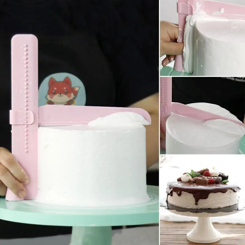 Cake Scraper Smoother Adjustable Fondant Spatulas Cake Edge Smoother Cream Decorating DIY Bakeware Tableware Kitchen Cake Tools
Cake Scraper Smoother Adjustable Fondant Spatulas Cake Edge Smoother Cream Decorating DIY Bakeware Tableware Kitchen Cake Tools