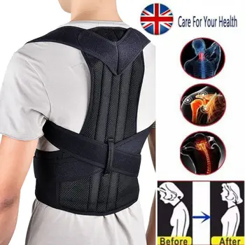 Unisex Adjustable Support Corrector Back Lumbar Shoulder Brace Velcro Belt Posture Corrector Shapers
Unisex Adjustable Support Corrector Back Lumbar Shoulder Brace Velcro Belt Posture Corrector Shapers