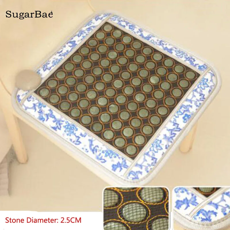 Full-Body Household Jade Seat Mat Tourmaline Mattress Heating Therapy Massager Chair Pad
Full-Body Household Jade Seat Mat Tourmaline Mattress Heating Therapy Massager Chair Pad