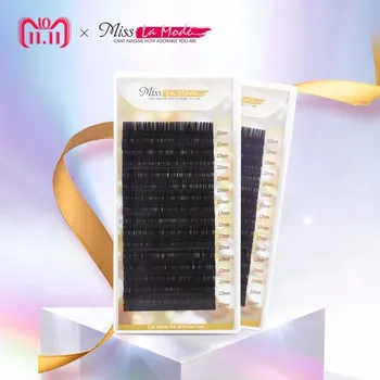 Miss Lamode super soft all size 1pc/lot BCD Curl mink eyelashes extension individuals eyelashes extensions wimper
