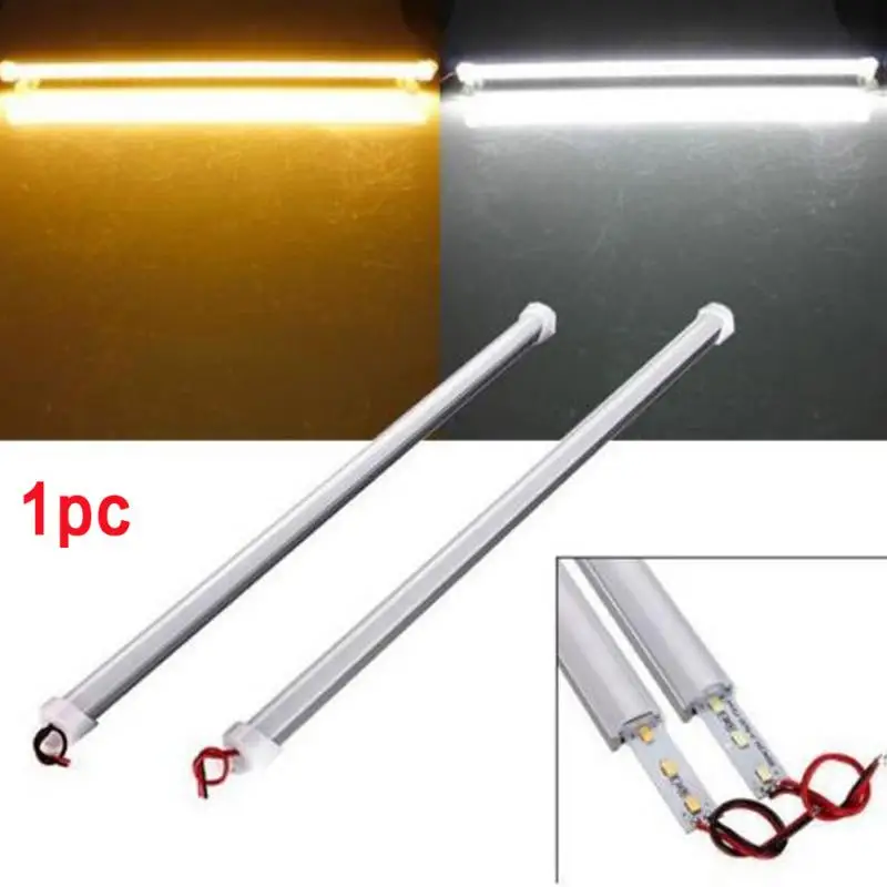 High Quality 9W 50cm 36 LED 5630 SMD Waterproof Hard Rigid Strip Cabinet Bar Light Pure White Warm White With Cover DC12V
High Quality 9W 50cm 36 LED 5630 SMD Waterproof Hard Rigid Strip Cabinet Bar Light Pure White Warm White With Cover DC12V