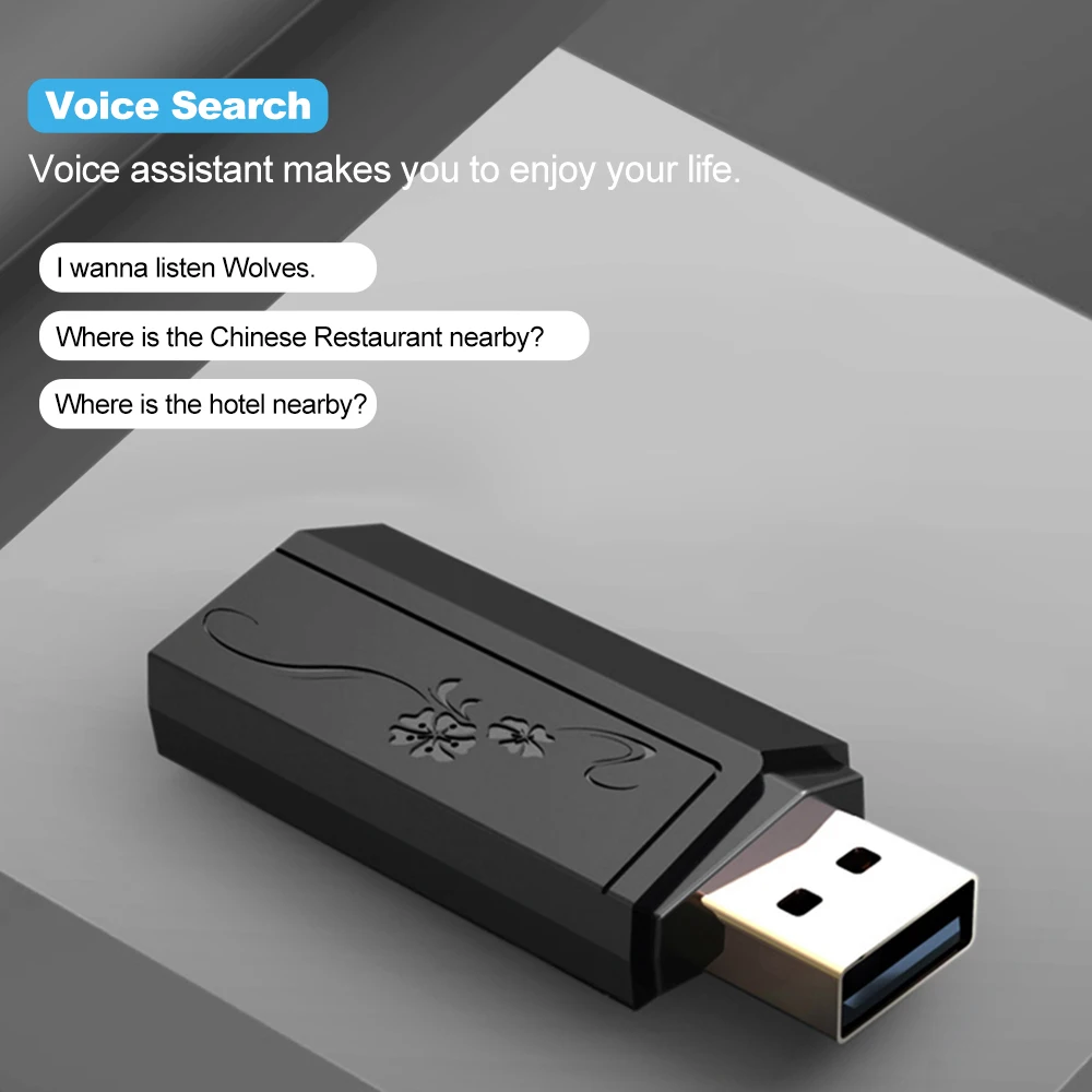 USB AI Voice Assistant Portable Mini Voice Search Voice Translation with 24 Target Languages USB HUB Expansion
USB AI Voice Assistant Portable Mini Voice Search Voice Translation with 24 Target Languages USB HUB Expansion