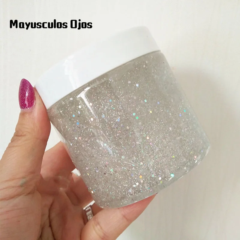 

1PC 120ML Slime Crystal Mud Sequin Color Mud Plasticine Transparent DIY Clay Children Decompression Toys