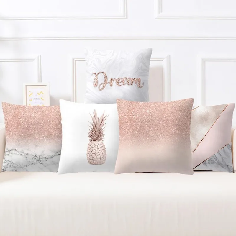 Stylish Cushion Cover 45x45cm Cross Pink Geometric Stripe Love Diamond Home Bedroom Sofa Decor 100% Polyester Pillow Cases
Stylish Cushion Cover 45x45cm Cross Pink Geometric Stripe Love Diamond Home Bedroom Sofa Decor 100% Polyester Pillow Cases
