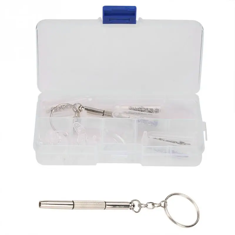 Glasses Repair Tool Kit Screw Nut Nose Pad Optical Repair Tool Assorted Kit Economical and Practical New High Quality
Glasses Repair Tool Kit Screw Nut Nose Pad Optical Repair Tool Assorted Kit Economical and Practical New High Quality