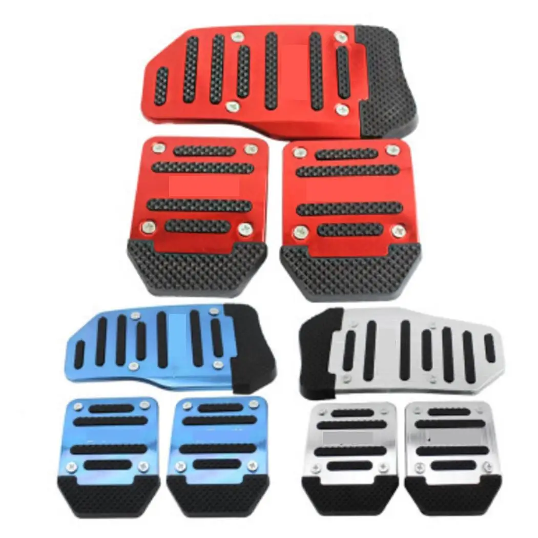 3 pcs Non-Slip Auto Car Pedal Brake Pads General Aluminum Manual Transmission Car Pedal Cover Set Kit Car Accessories
3 pcs Non-Slip Auto Car Pedal Brake Pads General Aluminum Manual Transmission Car Pedal Cover Set Kit Car Accessories