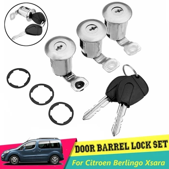 1 Set 9170G3 252522 Left Right Door Lock Cylinder Set 2 Keys For Citroen Berlingo Xsara Picasso for Peugeot Partner 1996-2007
1 Set 9170G3 252522 Left Right Door Lock Cylinder Set 2 Keys For Citroen Berlingo Xsara Picasso for Peugeot Partner 1996-2007
