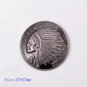 10pc 37X37MM Antique Nickle Apache Indian Head Liberty Conchos For Belt Leather Craft Decoration Screw Back
10pc 37X37MM Antique Nickle Apache Indian Head Liberty Conchos For Belt Leather Craft Decoration Screw Back