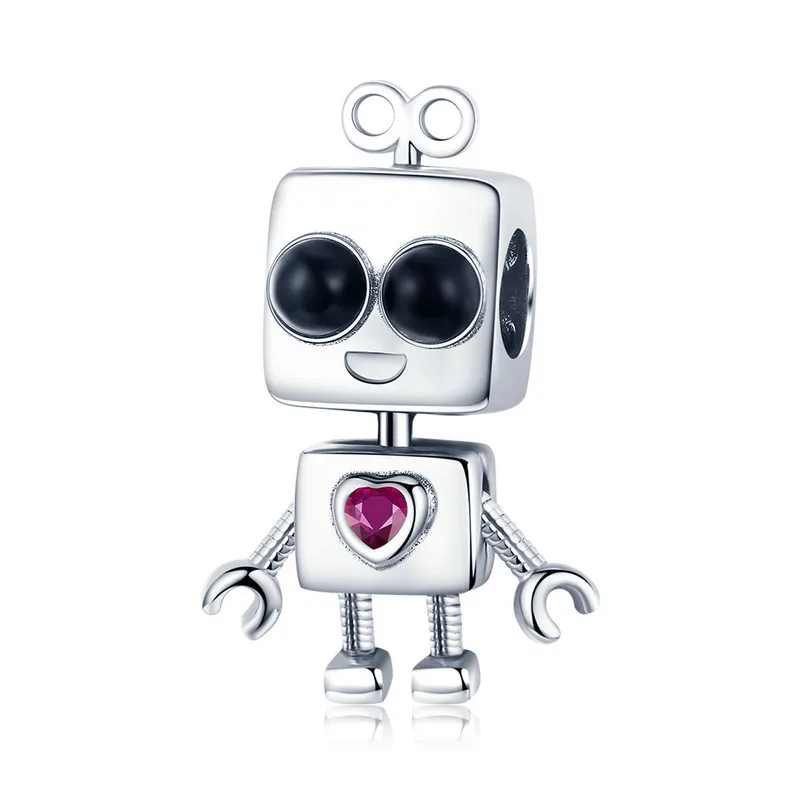 MOWIMO 925 Sterling Silver Beads Robot Tock Boy Charms Fit Original Pandora Bracelets Pendant DIY Jewelry Children Gift BKC886
MOWIMO 925 Sterling Silver Beads Robot Tock Boy Charms Fit Original Pandora Bracelets Pendant DIY Jewelry Children Gift BKC886