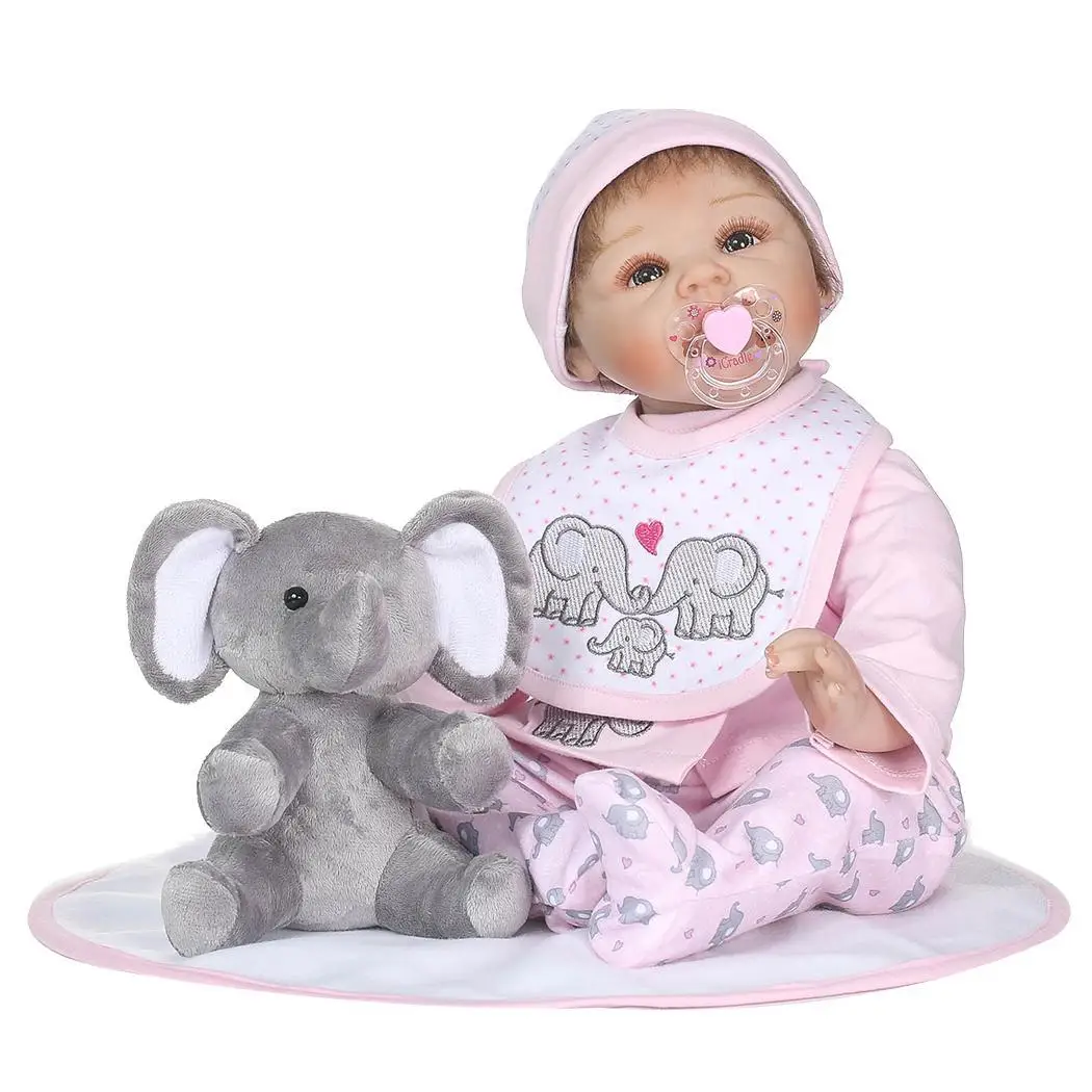 Kids Soft Silicone Realistic With Clothes Pink 2-4Years Reborn Collectibles, Gift, Playmate Unisex Baby Doll
Kids Soft Silicone Realistic With Clothes Pink 2-4Years Reborn Collectibles, Gift, Playmate Unisex Baby Doll