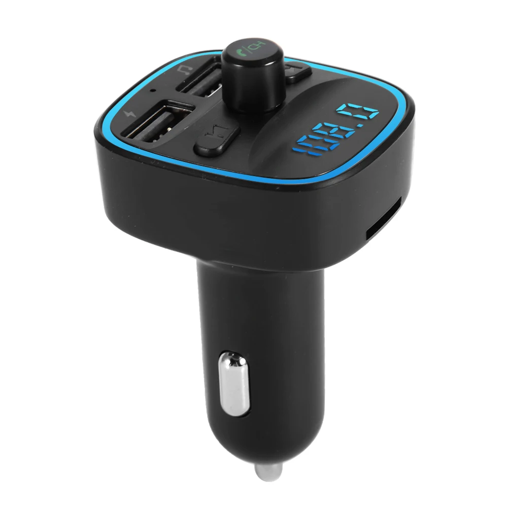 2 USB Charging Ports Car FM Transmitter Wireless Audio Adapter Real-time Car Voltage Digital Display Support Hands-Free Calling
2 USB Charging Ports Car FM Transmitter Wireless Audio Adapter Real-time Car Voltage Digital Display Support Hands-Free Calling