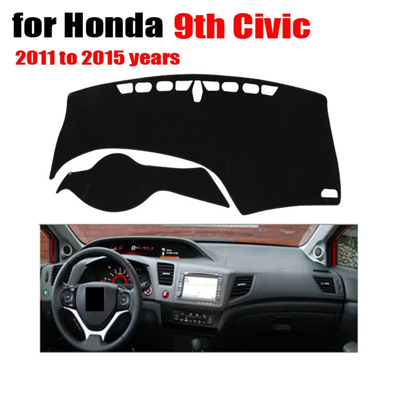 Обложка приборной панели автомобиля для Honda Civic Nine Generation от 2011 до 2015 лет
Обложка приборной панели автомобиля для Honda Civic Nine Generation от 2011 до 2015 лет