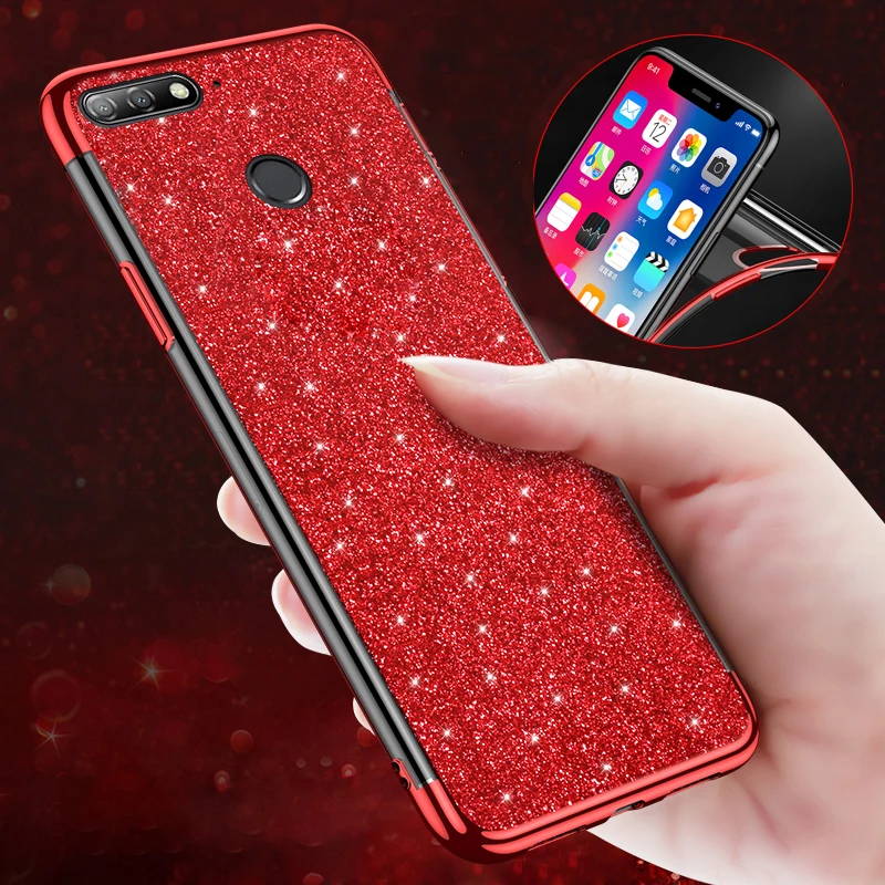 Glitter Soft Silicone Case For Huawei P Smart P10 P20 Lite TPU For Honor 7C 6C 7A Pro 7X 8X Note 10 9 Lite Y5 Y6 Prime Y9 2018
Glitter Soft Silicone Case For Huawei P Smart P10 P20 Lite TPU For Honor 7C 6C 7A Pro 7X 8X Note 10 9 Lite Y5 Y6 Prime Y9 2018