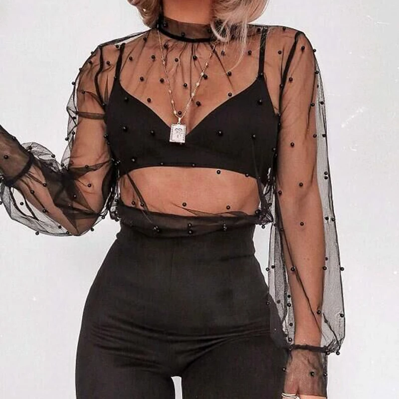 Women Sexy Transparent Mesh Sheer Loose Blouse Top Shrt Long Sleeve See Through Cover Blouse Tee Top
Women Sexy Transparent Mesh Sheer Loose Blouse Top Shrt Long Sleeve See Through Cover Blouse Tee Top