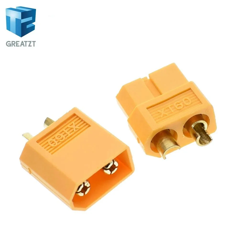 GREATZT 1Pair XT30 XT60 XT90 Male Female Bullet Connectors Plugs For RC Lipo Battery Wholesale DIY
GREATZT 1Pair XT30 XT60 XT90 Male Female Bullet Connectors Plugs For RC Lipo Battery Wholesale DIY