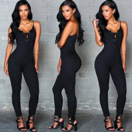 Sexy Halter bodysuit Women Sexy elegant Skinny 2019 black jumpsuit romper body overalls playsuit Size S-XL
Sexy Halter bodysuit Women Sexy elegant Skinny 2019 black jumpsuit romper body overalls playsuit Size S-XL