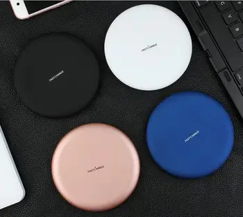 50pcs Qi Wireless Charger Pad For iPhone 8 X Samsung Note 8 Fast Charging Mobile Phone Desktop Wireless Charging Dock Station
50pcs Qi Wireless Charger Pad For iPhone 8 X Samsung Note 8 Fast Charging Mobile Phone Desktop Wireless Charging Dock Station