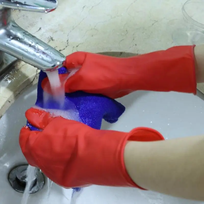 1 Pair Natural Latex Gloves Garden Household Kitchen Cleaning Rubber Wear Resistant Working Gloves
1 Pair Natural Latex Gloves Garden Household Kitchen Cleaning Rubber Wear Resistant Working Gloves