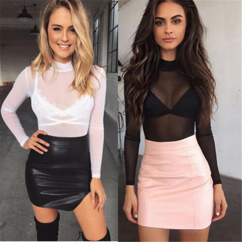Fashion Sexy Womens Ladies T-Shirts Long Sleeve See-Through Top Clubwear Tulle Mesh Black Pink Red T-Shirt
Fashion Sexy Womens Ladies T-Shirts Long Sleeve See-Through Top Clubwear Tulle Mesh Black Pink Red T-Shirt