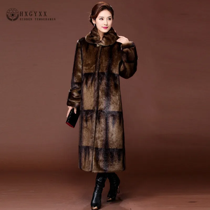2019 Gradient Color Real Mink Coat Long Natural Fur Coats Women Winter Warm Outerwear Luxury Jacket Genuine Leather 5XL OKD599
2019 Gradient Color Real Mink Coat Long Natural Fur Coats Women Winter Warm Outerwear Luxury Jacket Genuine Leather 5XL OKD599