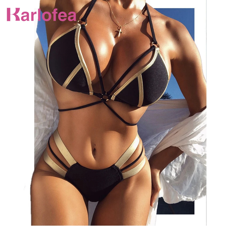 Karlofea Women Sexy Beachwear Summer Two Piece Beach Vacation Suit Halter Brazilian biquini Bathing Set New Strap Beach Outfits
Karlofea Women Sexy Beachwear Summer Two Piece Beach Vacation Suit Halter Brazilian biquini Bathing Set New Strap Beach Outfits