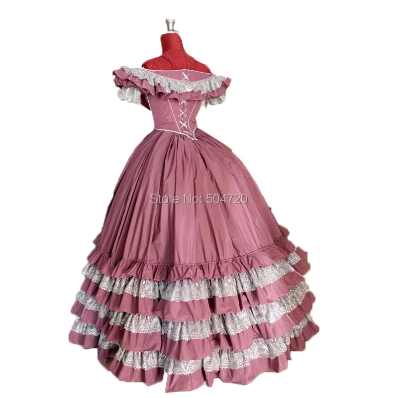Tailored!Classical Pink Lolita dress Duchess Queen Marie Antoinette Period Masquerade Theatre Civil war Gown dress HL-269
Tailored!Classical Pink Lolita dress Duchess Queen Marie Antoinette Period Masquerade Theatre Civil war Gown dress HL-269