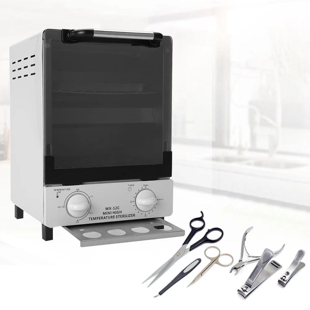 High Temperature Anti-Virus Sterilizer for Nail Art Scissors Tools Sterilization EU Plug
High Temperature Anti-Virus Sterilizer for Nail Art Scissors Tools Sterilization EU Plug