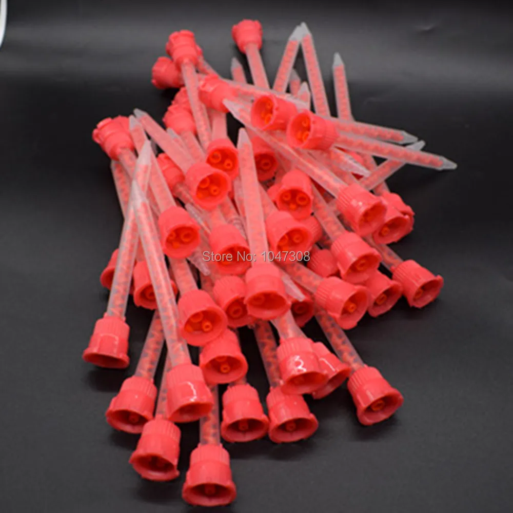 50pcs 10:1 Epoxy Nozzle Mixing Nozzles for Manual Applicator Dispensing Gun 2-part Epoxy Adhesive Cartridges Adhesive Cartridges
50pcs 10:1 Epoxy Nozzle Mixing Nozzles for Manual Applicator Dispensing Gun 2-part Epoxy Adhesive Cartridges Adhesive Cartridges