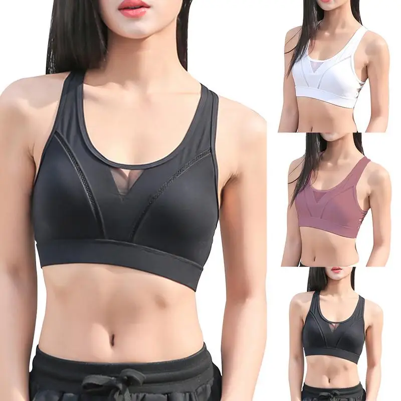 New Shock-Absorbing Gathered Sports Bra Back Buckling Sexy Mesh Breathable Yoga Bra Sports Underwear
New Shock-Absorbing Gathered Sports Bra Back Buckling Sexy Mesh Breathable Yoga Bra Sports Underwear