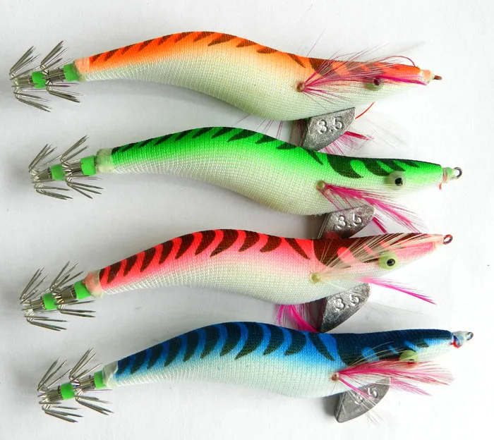 HENGJIA 1PCS Octopus squid luminous lures with squid hooks shrimp bait jig for squid fishing squid jig 13.5cm 19.8g
HENGJIA 1PCS Octopus squid luminous lures with squid hooks shrimp bait jig for squid fishing squid jig 13.5cm 19.8g