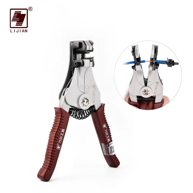 Automatic Wire Stripper Pliers Crimper Cable Cutter Multifunctional Stripping Crimping Tool Terminal Professional Electrical
Automatic Wire Stripper Pliers Crimper Cable Cutter Multifunctional Stripping Crimping Tool Terminal Professional Electrical
