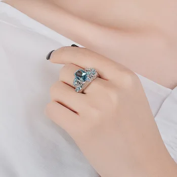 s925 Sterling silver pure Blue Sapphire Ring for women Finger luxury Brand Ring Bizuteria silver 925 jewelry green Gemstone ring
s925 Sterling silver pure Blue Sapphire Ring for women Finger luxury Brand Ring Bizuteria silver 925 jewelry green Gemstone ring