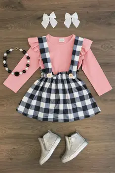 Pudcoco Girl Clothes SUits Plaid Toddler Baby Girls Tops T-shirt Suspender Skirt Dress Outfits Clothes AU
Pudcoco Girl Clothes SUits Plaid Toddler Baby Girls Tops T-shirt Suspender Skirt Dress Outfits Clothes AU