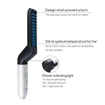 Multifunctional Hair Comb Quick Beard Straightener Curling Curler Straightener Styling Accessories Beauty Hair Brush Tools
Multifunctional Hair Comb Quick Beard Straightener Curling Curler Straightener Styling Accessories Beauty Hair Brush Tools