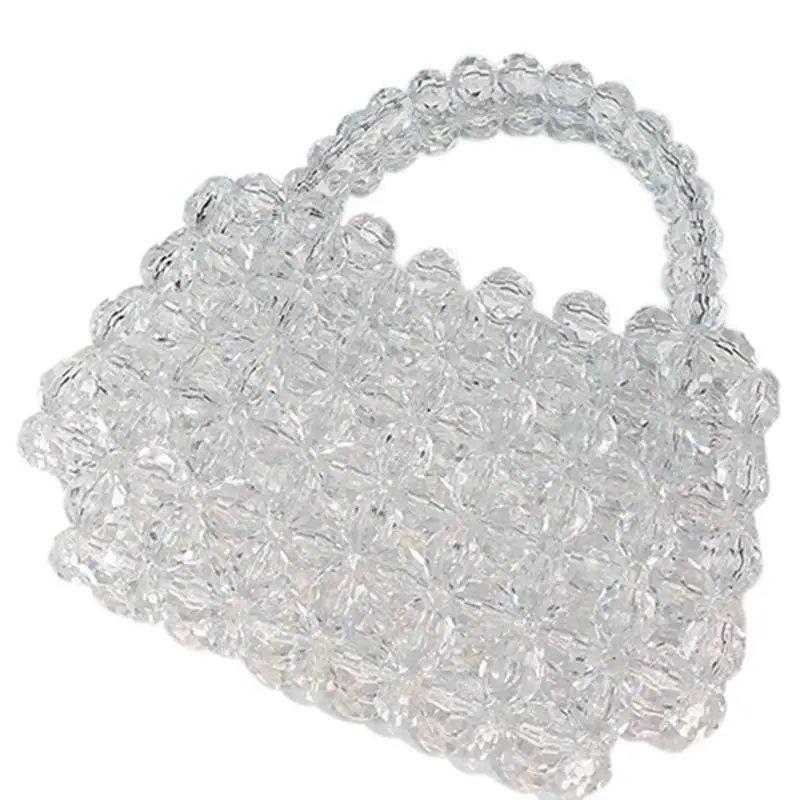 NEW-Transparent Crystal Bag Designer Pearls Jelly Bag Clutch Clear Bag Crossbody Messengers Women Crystal Handbag Pouch Totes
NEW-Transparent Crystal Bag Designer Pearls Jelly Bag Clutch Clear Bag Crossbody Messengers Women Crystal Handbag Pouch Totes