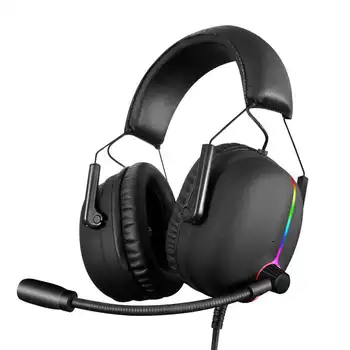 New-Gaming Headset Earphone Shock Bass High-End Luminous Electric Race 7.1 Audio Channel Wired Computer Headset
New-Gaming Headset Earphone Shock Bass High-End Luminous Electric Race 7.1 Audio Channel Wired Computer Headset