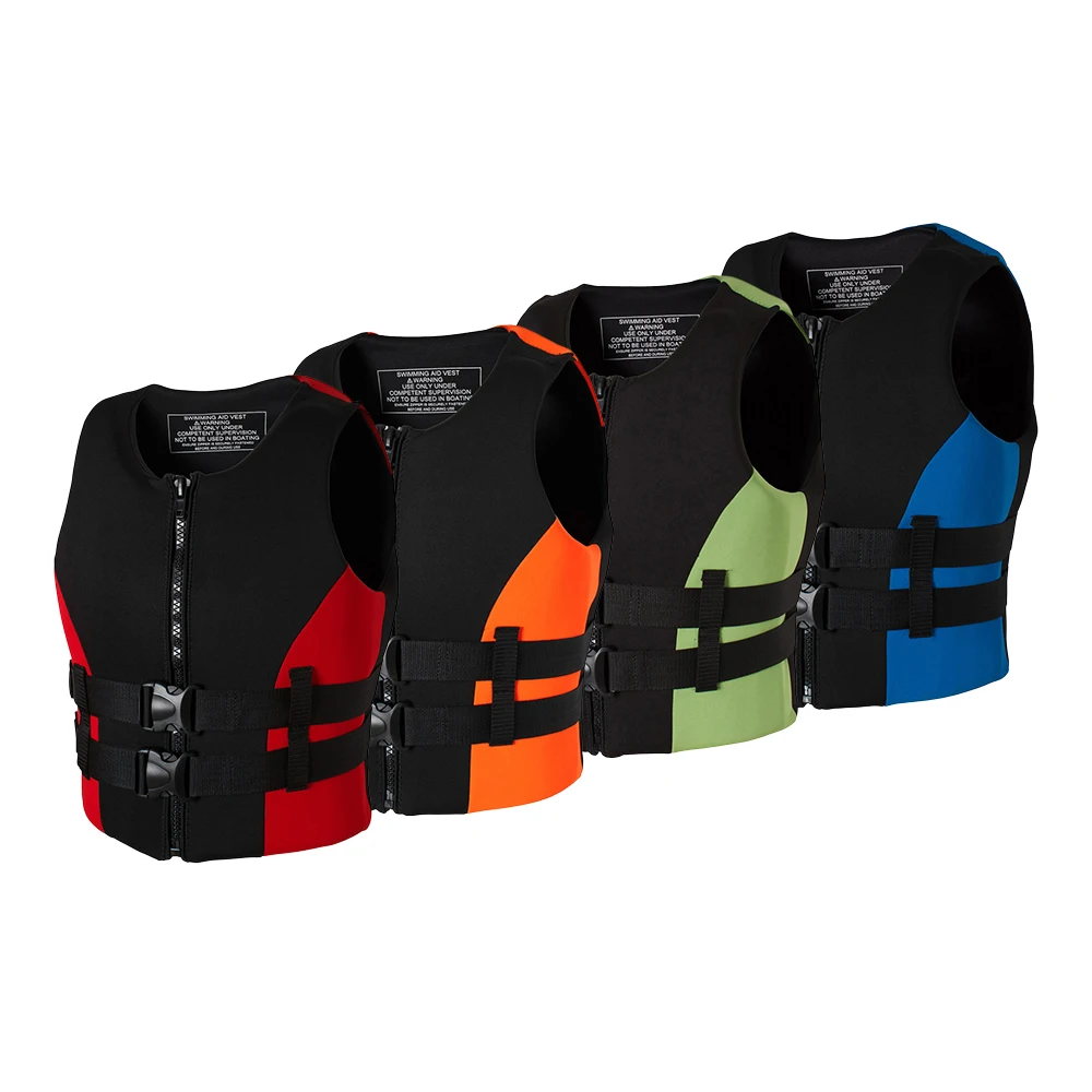 Polyester Adult Life Vest Jacket Swimming Boating Ski Drifting S-XXL Size Water Sports Man Women Fishing | Спорт и развлечения