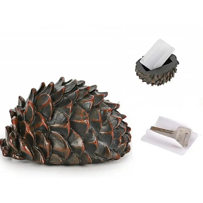 Key Storage Box Pine Cone Safe Hidden Resin Crafts Original Synthetic Resin Suitable For Groceries Space Saver Desktop Creative
Key Storage Box Pine Cone Safe Hidden Resin Crafts Original Synthetic Resin Suitable For Groceries Space Saver Desktop Creative