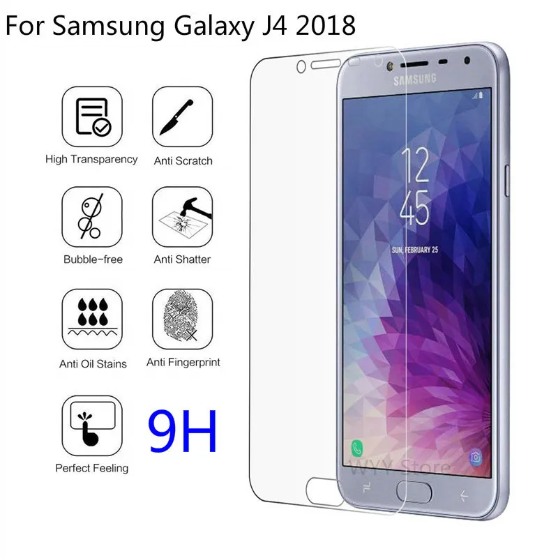 Закаленное стекло 9H для Samsung Galaxy J4 2018 J400 J400F/DS защитная пленка экрана J 4 защитное