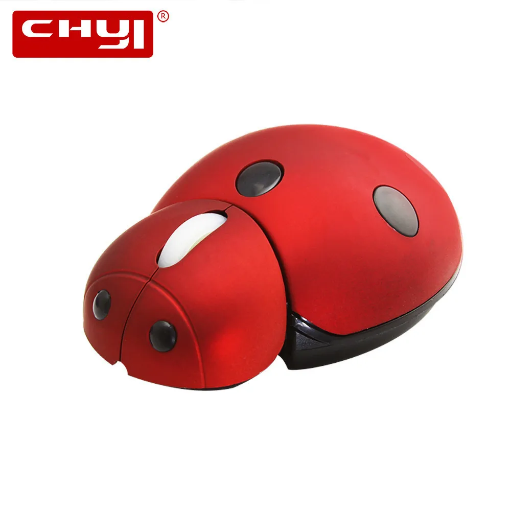 CHYI Cute Cartoon Ladybug 2.4Ghz Wireless Mouse USB 3000 DPI Laser Mini 3D Mice Computer Mause For Kids Laptop Notebook PC
CHYI Cute Cartoon Ladybug 2.4Ghz Wireless Mouse USB 3000 DPI Laser Mini 3D Mice Computer Mause For Kids Laptop Notebook PC