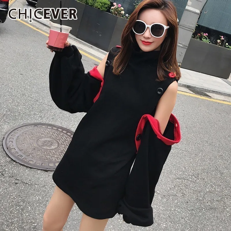 CHICEVER Sexy Off Shoulder Female Sweatshirt For Women Top Female Lantern Sleeve Autumn Pullovers Sweatshirts Clothes Fashion
CHICEVER Sexy Off Shoulder Female Sweatshirt For Women Top Female Lantern Sleeve Autumn Pullovers Sweatshirts Clothes Fashion