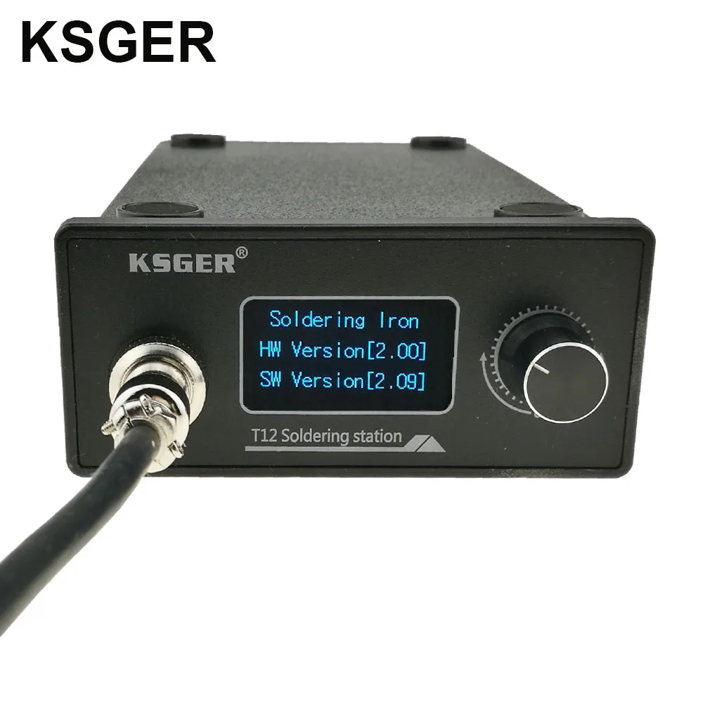 KSGER T12 Soldering Iron Station STM32 OLED V2.01 Temperature Controller Tools T12-K Soldering Iron Tips ABS Case FX9501 Handle
KSGER T12 Soldering Iron Station STM32 OLED V2.01 Temperature Controller Tools T12-K Soldering Iron Tips ABS Case FX9501 Handle