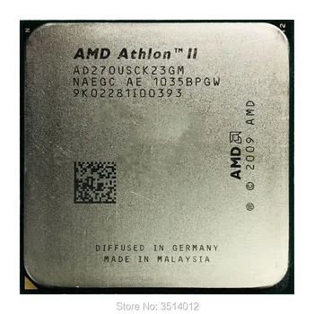 AMD Athlon II X2 270u 2.0 GHz Dual-Core CPU Processor AD270USCK23GM Socket AM3
AMD Athlon II X2 270u 2.0 GHz Dual-Core CPU Processor AD270USCK23GM Socket AM3